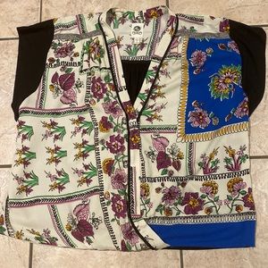Tiny by Anthropologie colorful top size XL